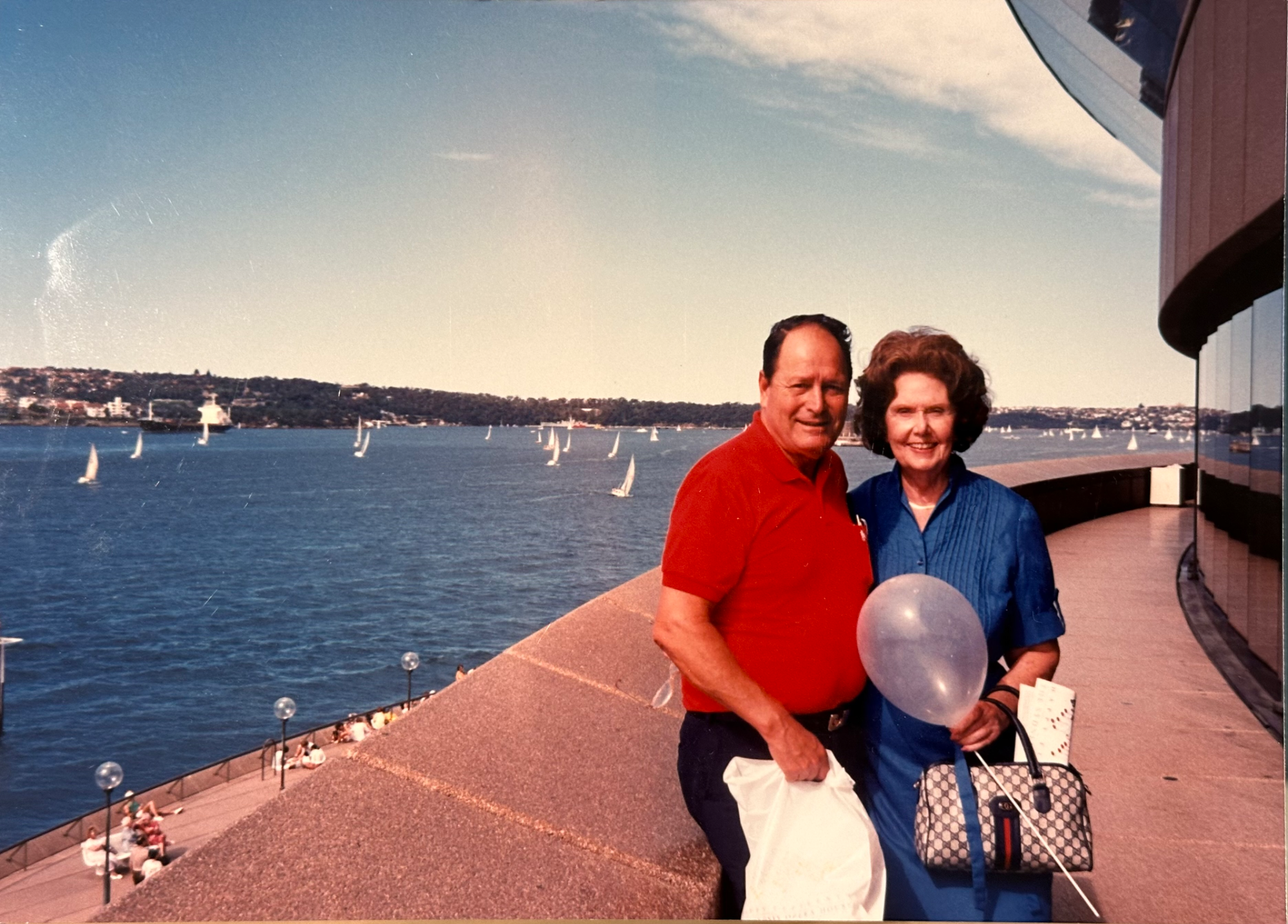 Robert and Rosemary in retirement years